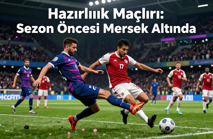 Hazırlık Maçları: Sezon Öncesi Mercek Altında